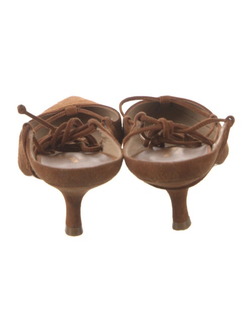 Michael Kors Collection Suede Slingback Pumps