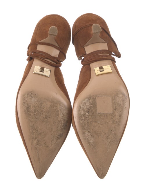 Michael Kors Collection Suede Slingback Pumps