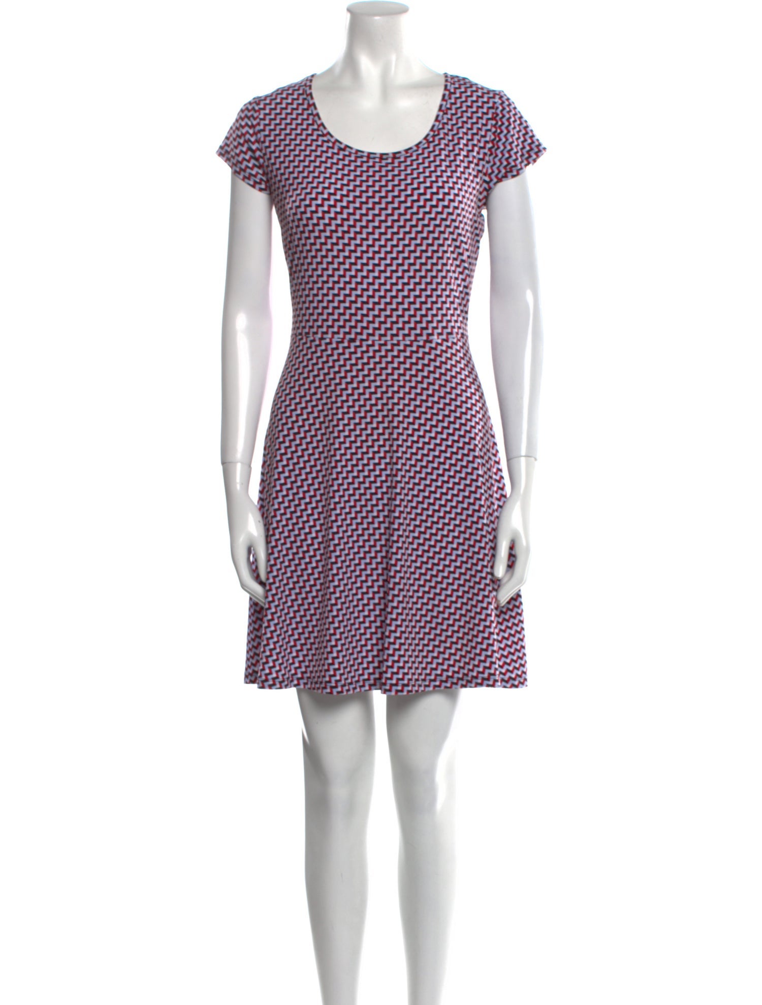 Michael Kors Collection Printed Mini Dress