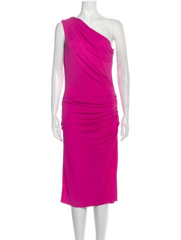 Michael Kors Dresses One-Shoulder Knee-Length Dress US 12 | XL