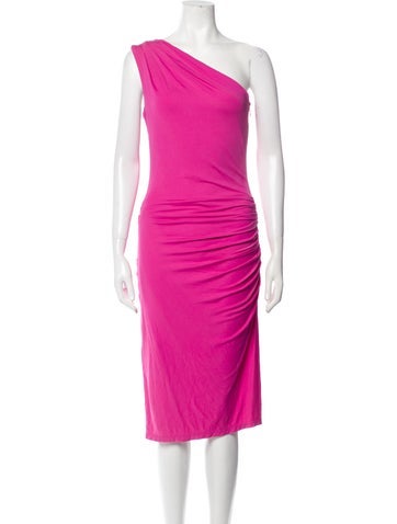 Michael Kors Dresses One-Shoulder Knee-Length Dress US 4 | S