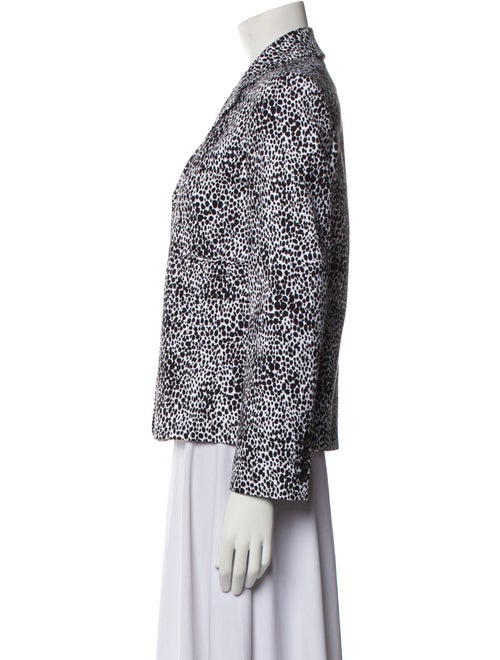Michael Kors Collection Animal Print Blazer