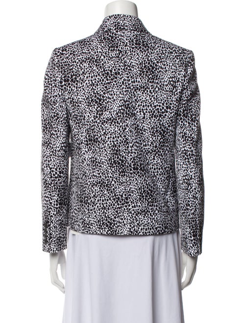 Michael Kors Collection Animal Print Blazer