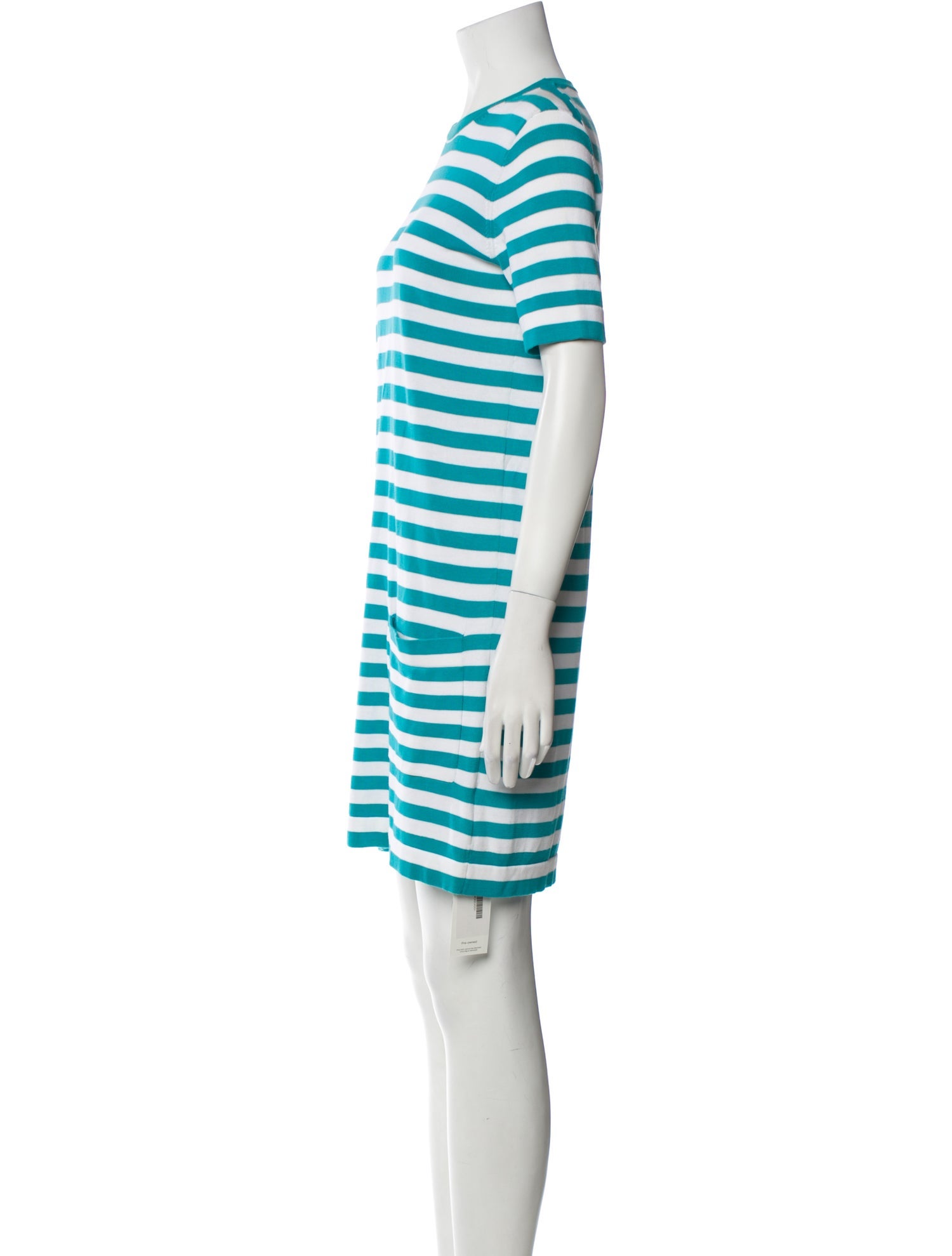 Michael Kors Collection Striped Mini Dress