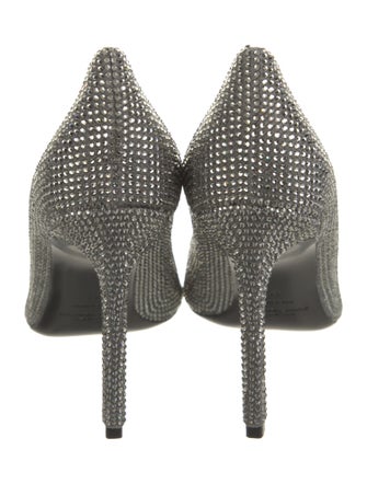 Michael Kors Collection Crystal Crystal Embellishments Pumps