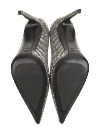 Michael Kors Collection Crystal Crystal Embellishments Pumps