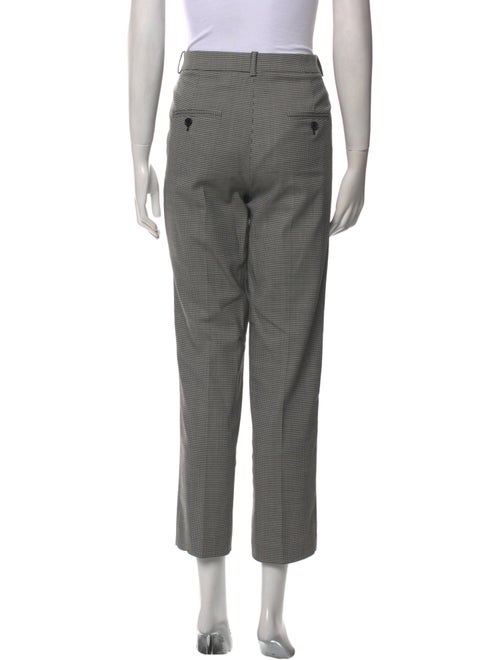 Michael Kors Collection Plaid Print Straight Leg Pants