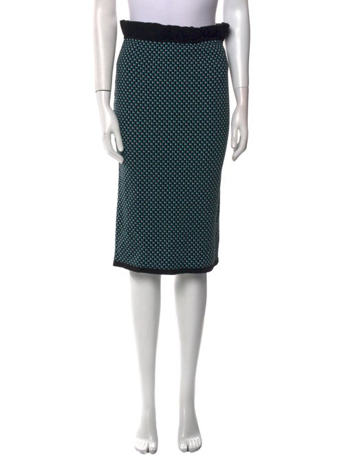 Michael Kors Collection Printed Knee-Length Skirt