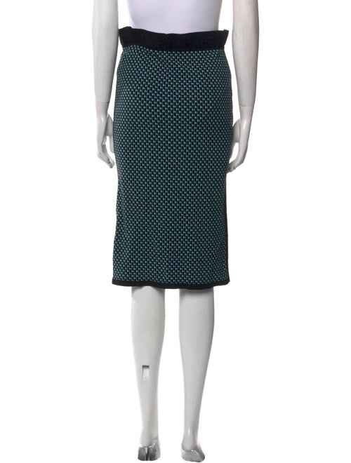 Michael Kors Collection Printed Knee-Length Skirt