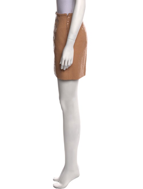 Michael Kors Collection Sequin Embellishments Mini Skirt