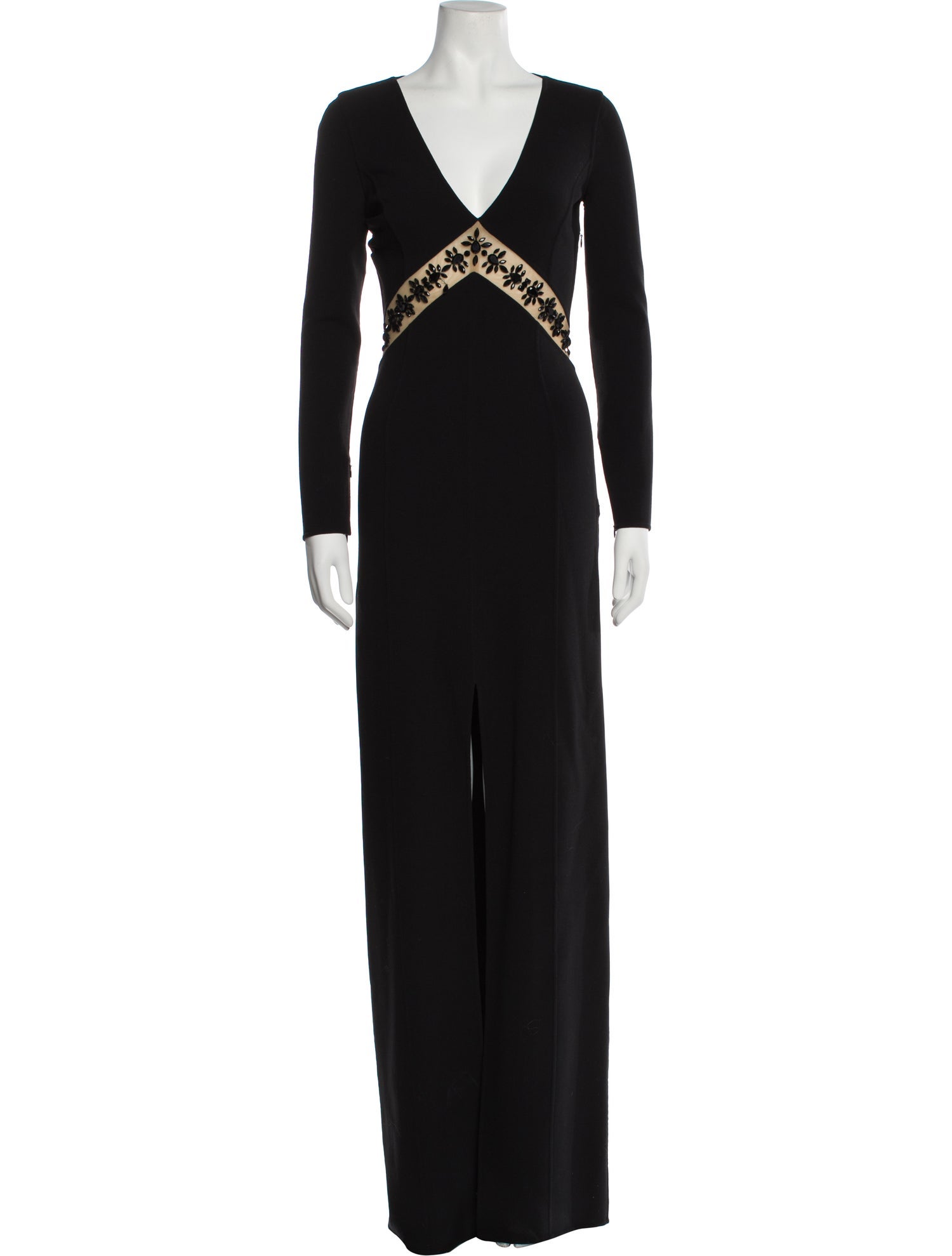 Michael Kors Collection Virgin Wool Long Dress