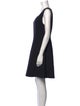 Michael Kors Collection Virgin Wool Mini Dress