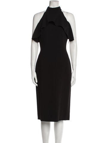 Michael Kors Collection Dresses Virgin Wool Midi Length Dress US 6 | M