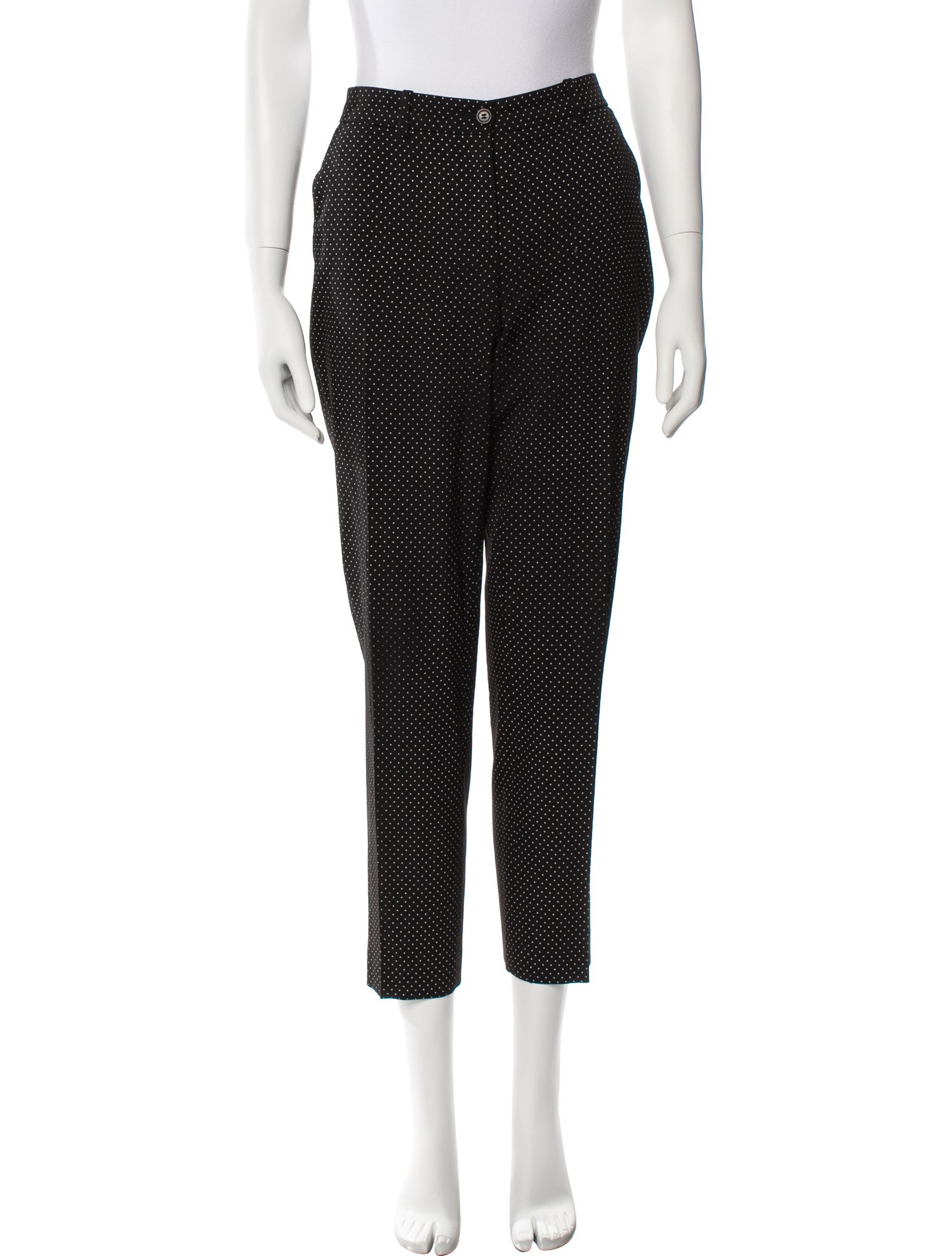 Michael Kors Collection Virgin Wool Straight Leg Pants