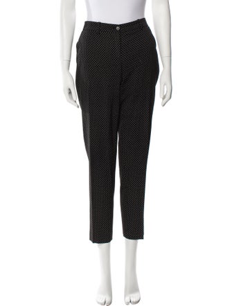 Michael Kors Collection Virgin Wool Straight Leg Pants