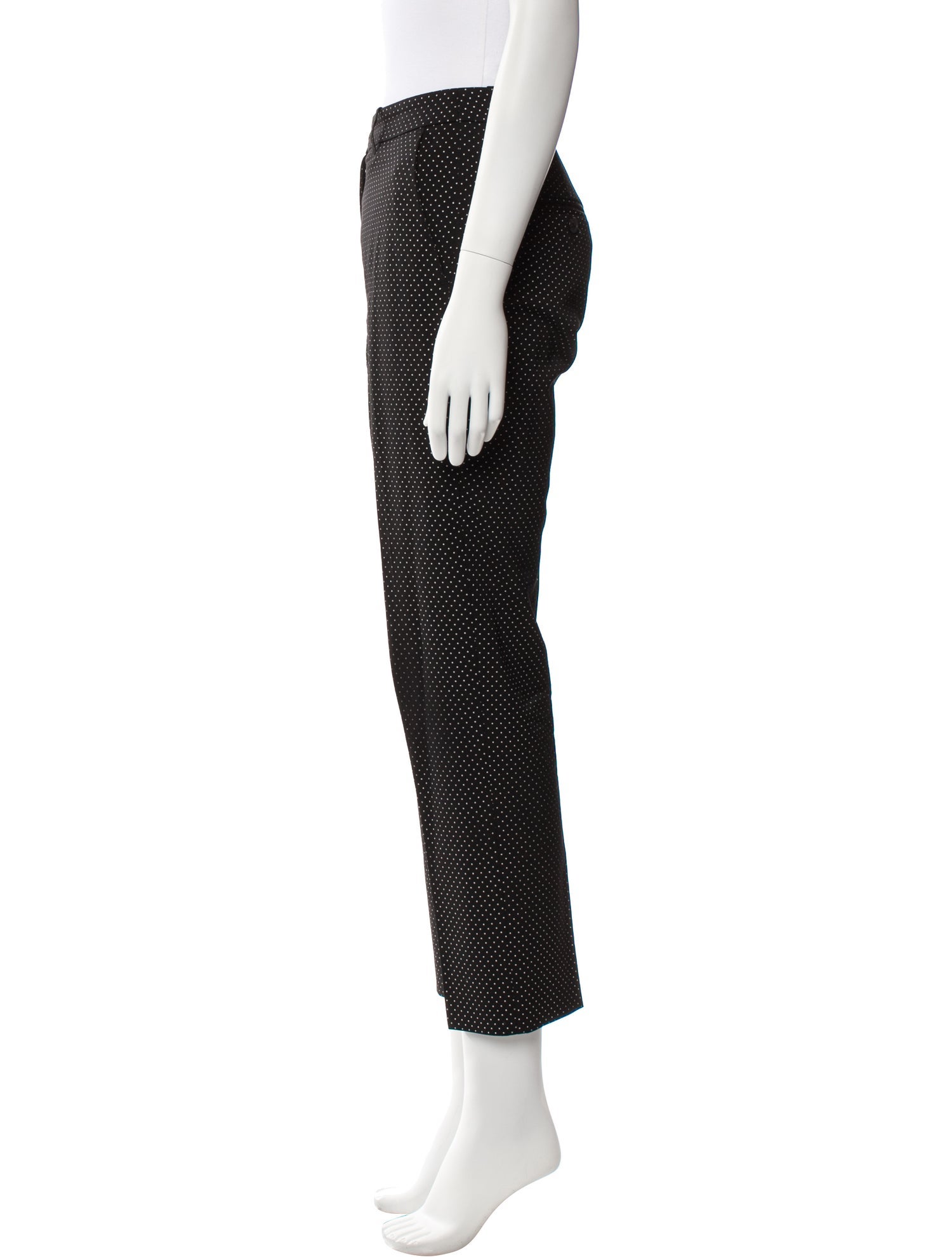 Michael Kors Collection Virgin Wool Straight Leg Pants