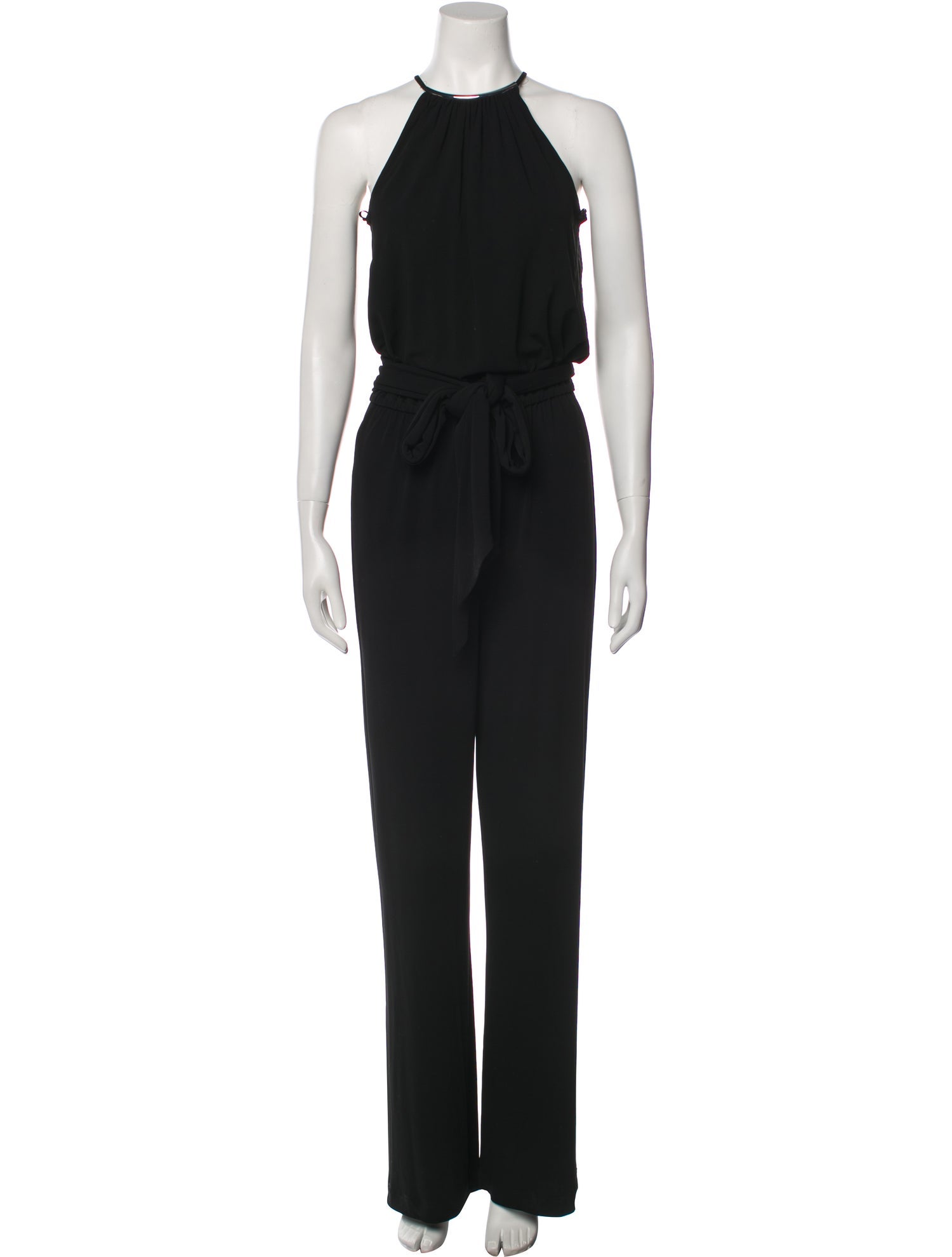 Michael Kors Collection Crew Neck Jumpsuit