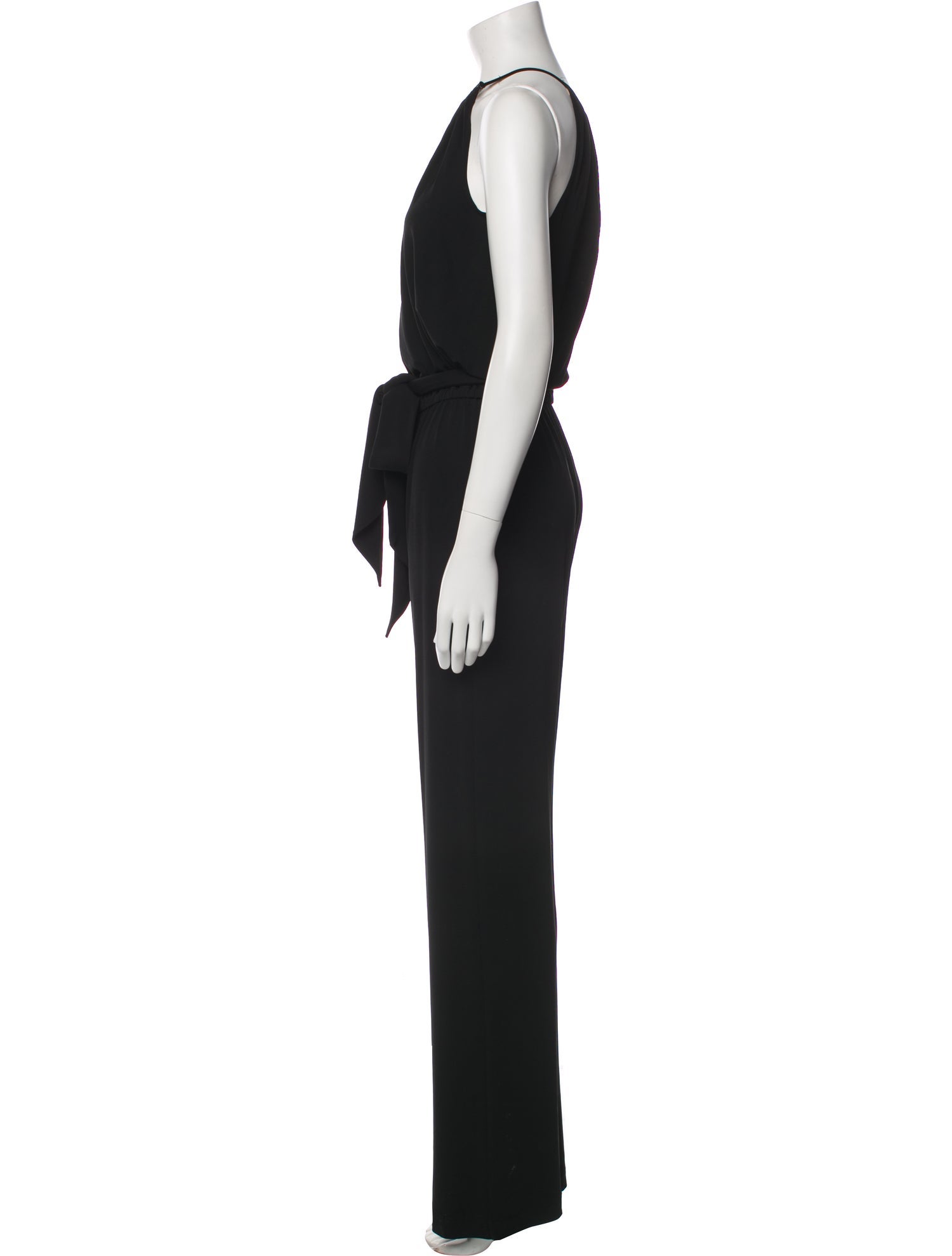 Michael Kors Collection Crew Neck Jumpsuit