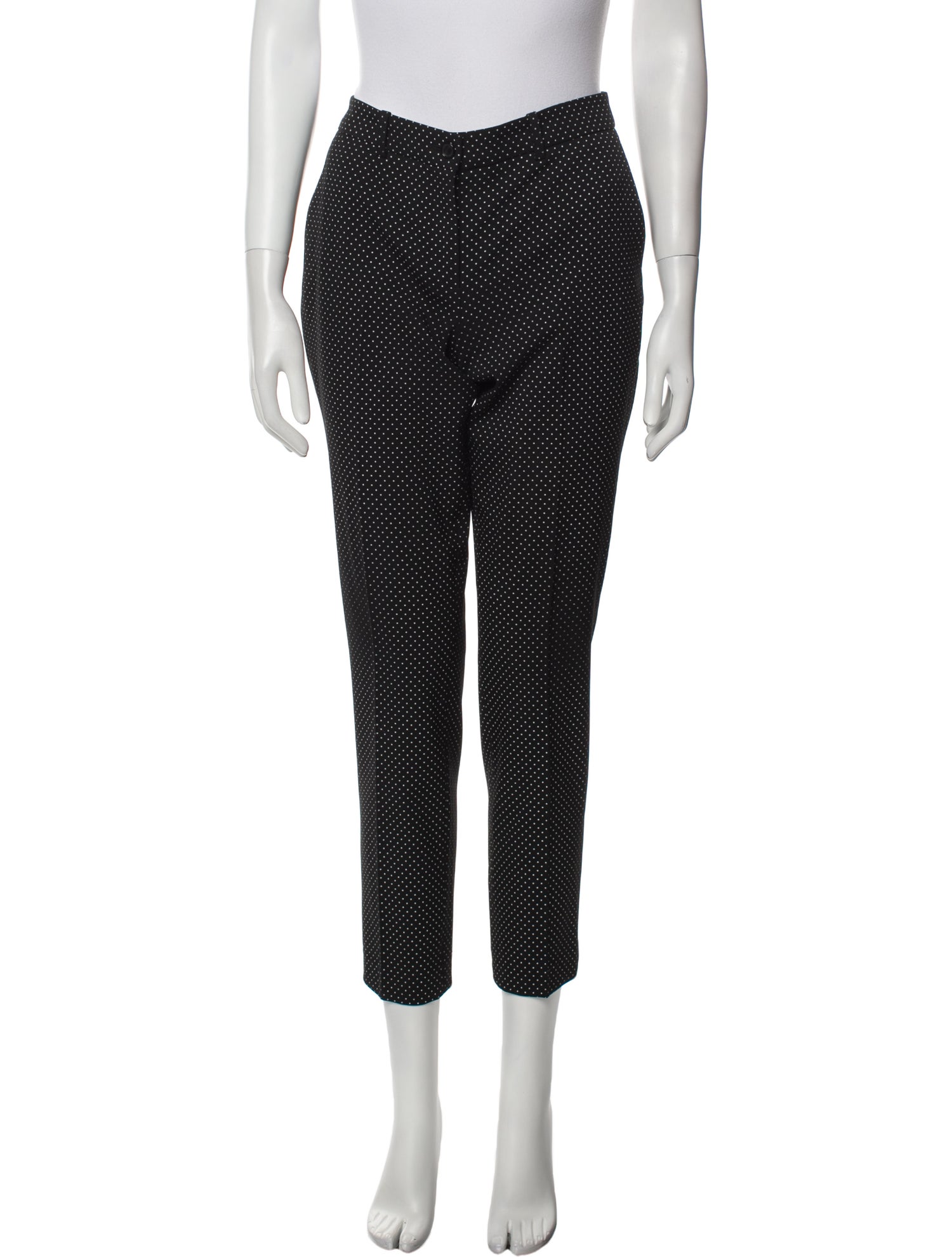 Michael Kors Collection Virgin Wool Straight Leg Pants