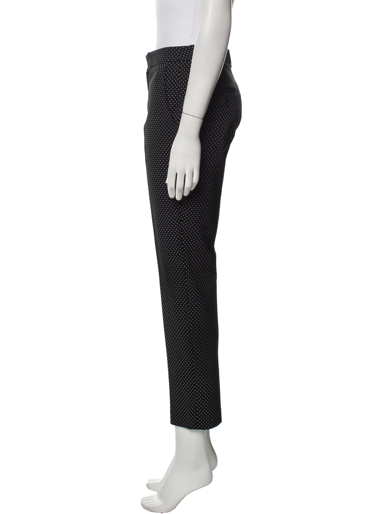 Michael Kors Collection Virgin Wool Straight Leg Pants