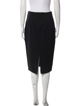 Michael Kors Collection Virgin Wool Knee-Length Skirt