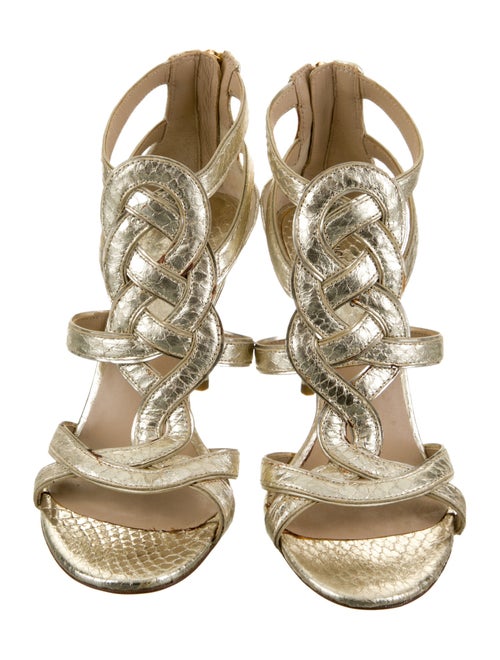 Michael Kors Collection Leather Sandals