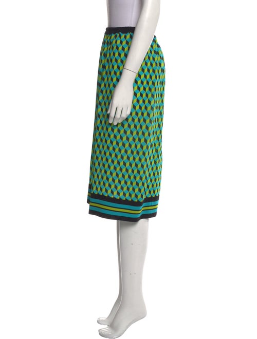 Michael Kors Collection Silk Midi Length Skirt