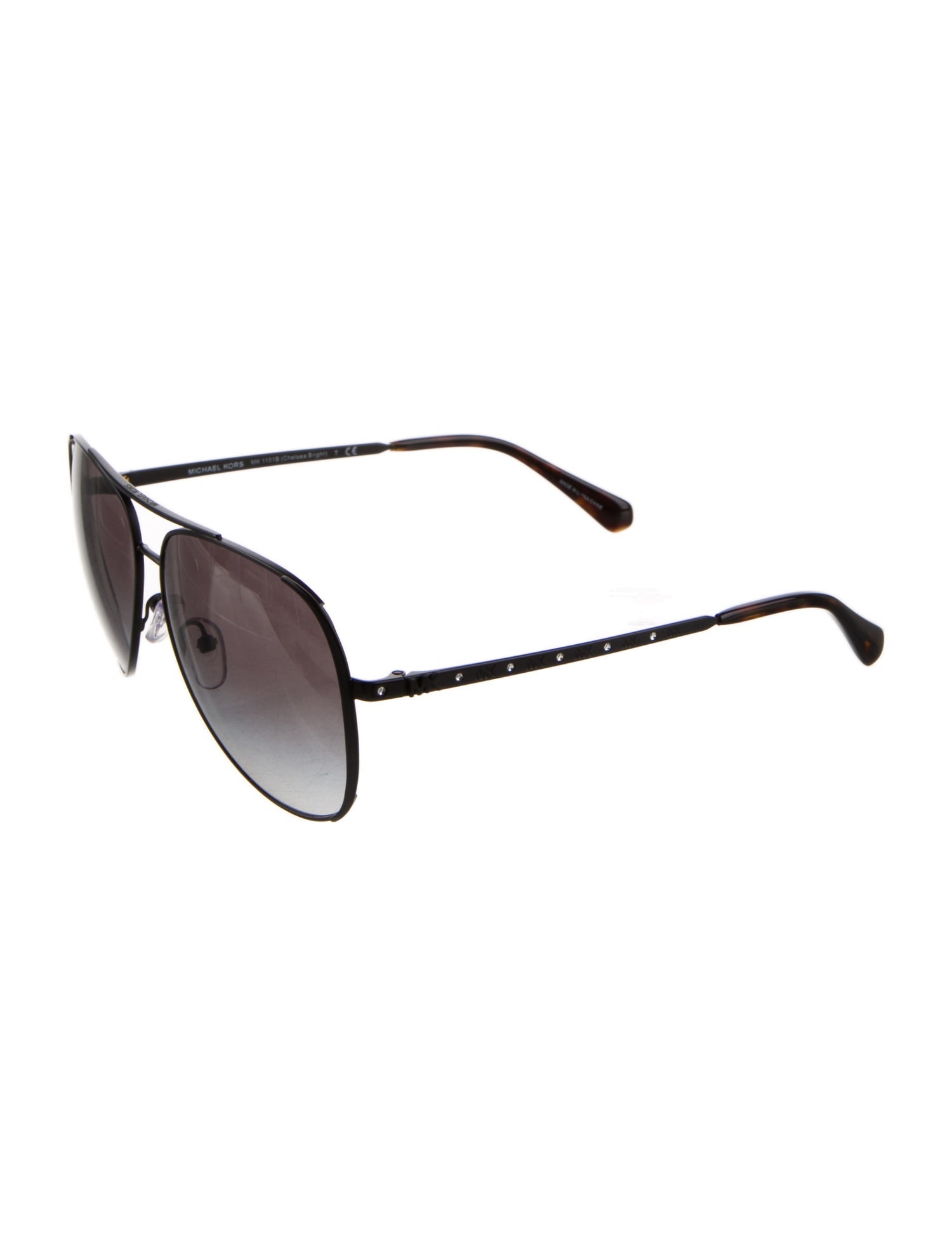 Michael Kors Collection Aviator Gradient Sunglasses