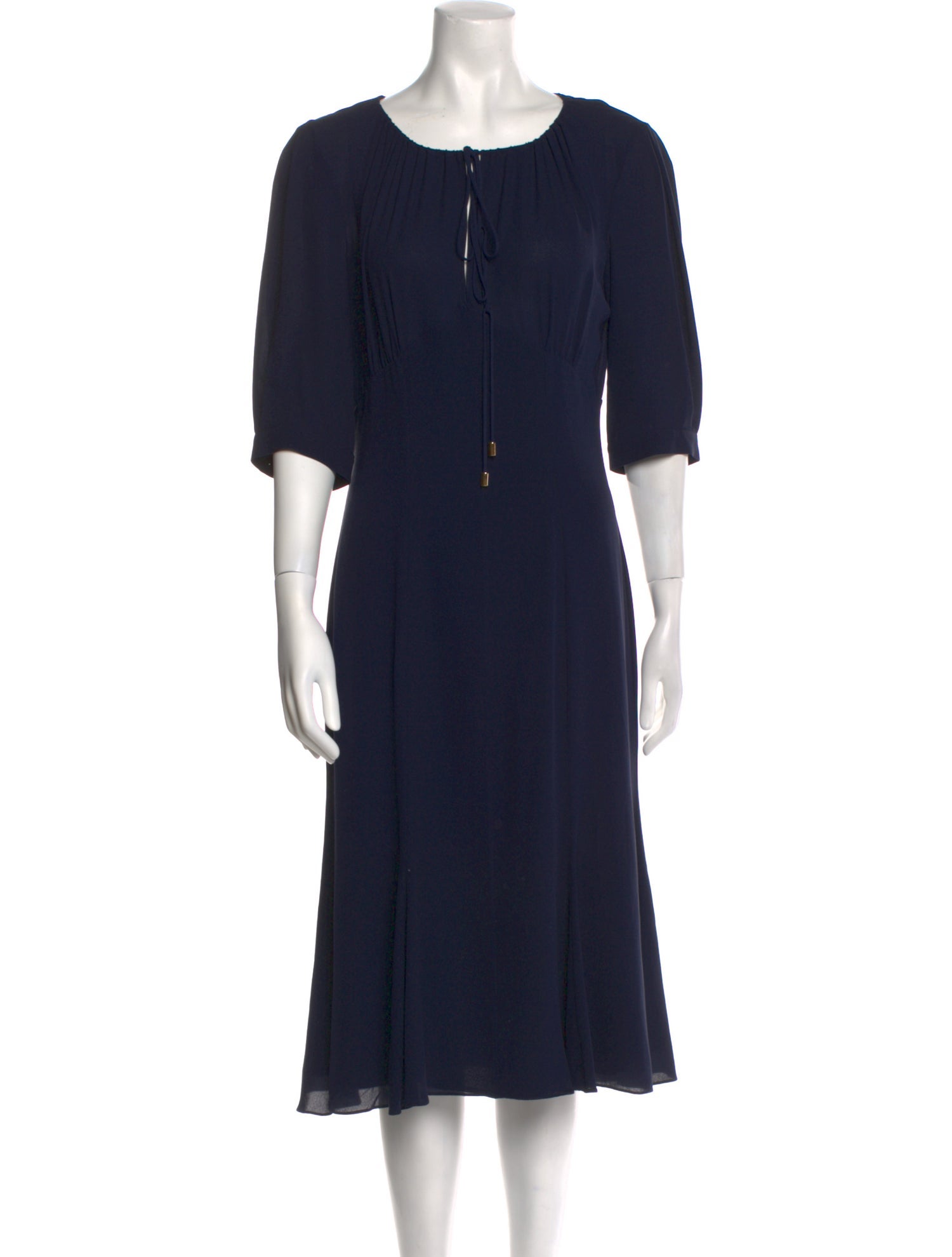 Michael Kors Collection Silk Midi Length Dress w/ Tags