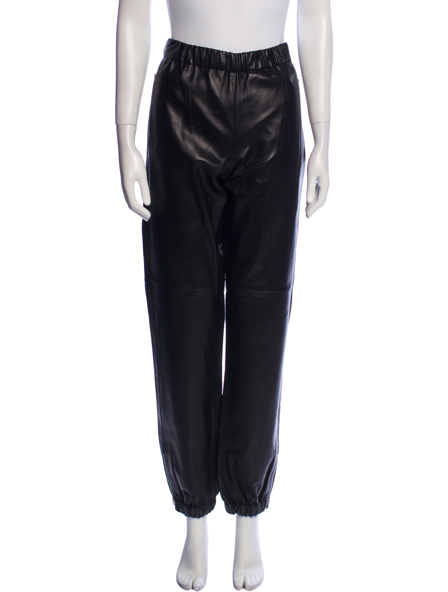 Michael Kors Collection Leather Skinny Leg Pants w/ Tags