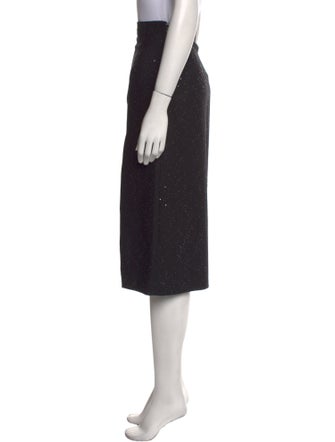 Michael Kors Collection Virgin Wool Knee-Length Skirt