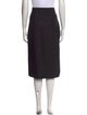 Michael Kors Collection Virgin Wool Knee-Length Skirt