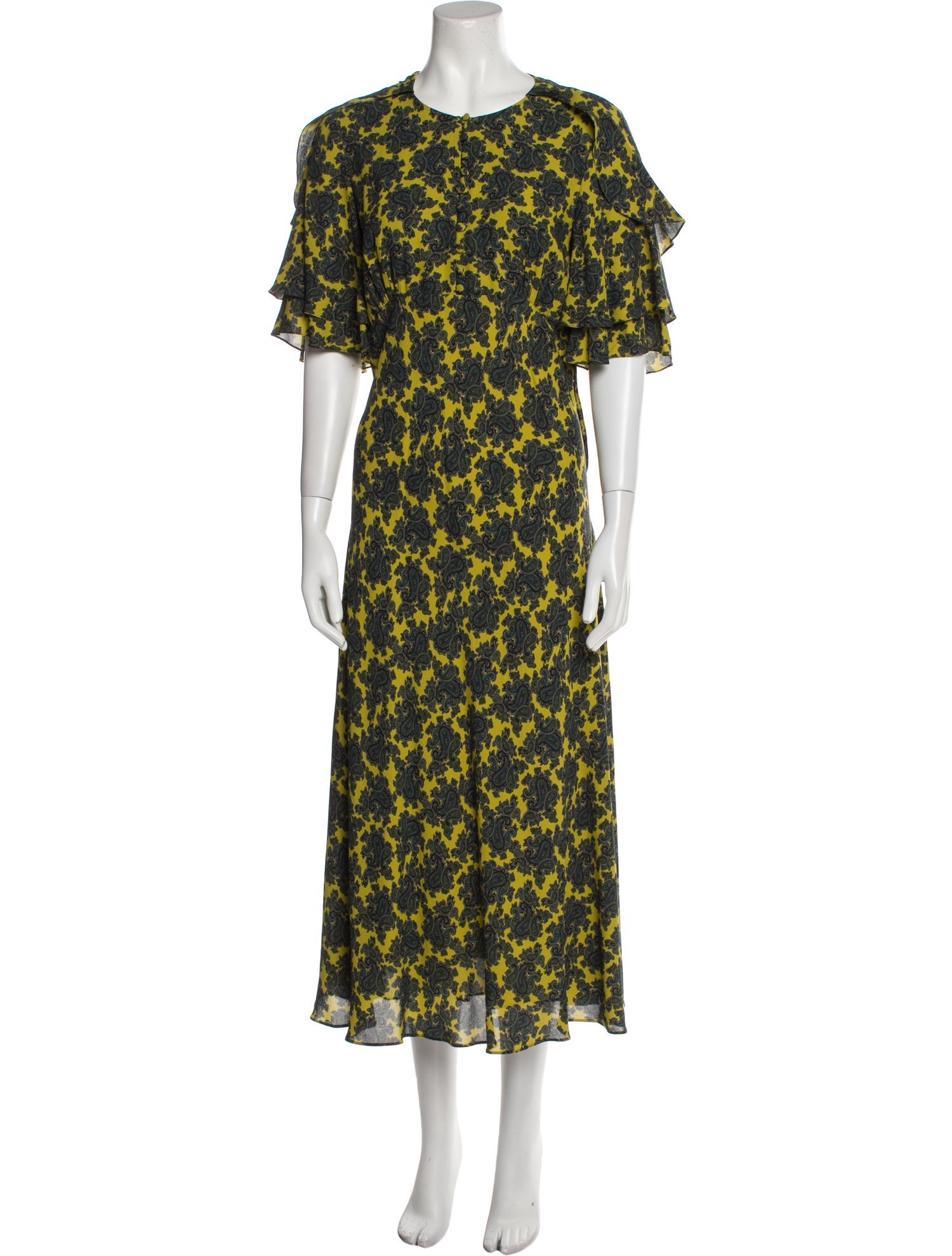 Michael Kors Collection Silk Long Dress