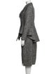 Michael Kors Collection Wool Tweed Pattern Skirt Suit