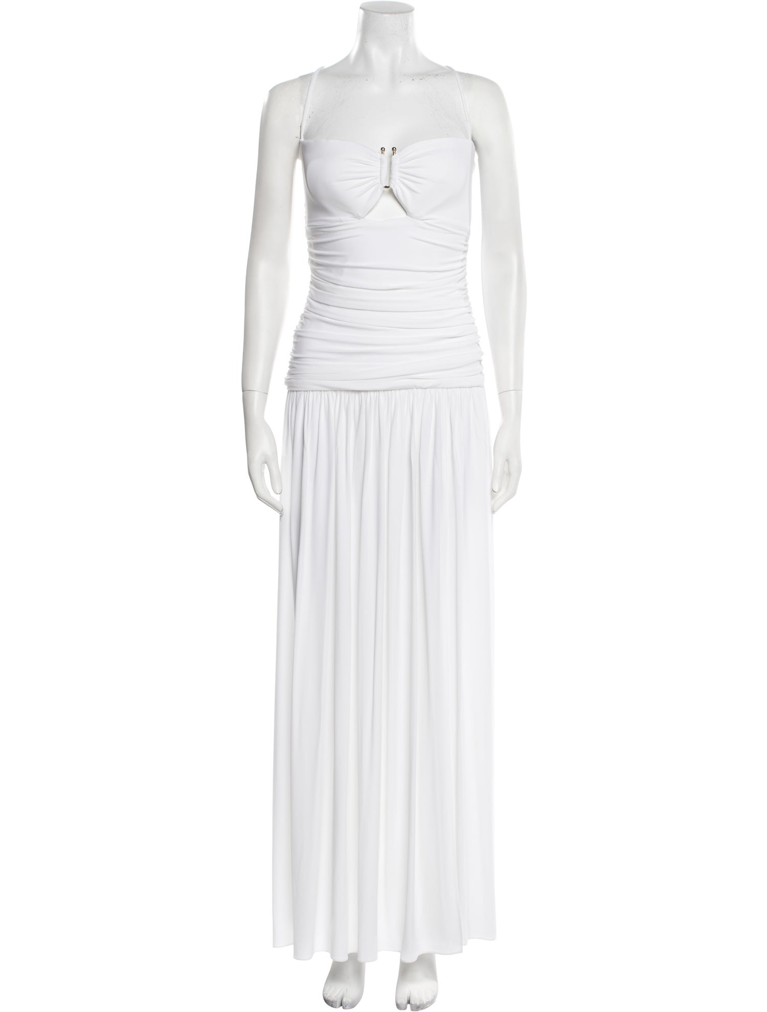Michael Kors Collection Bateau Neckline Long Dress w/ Tags
