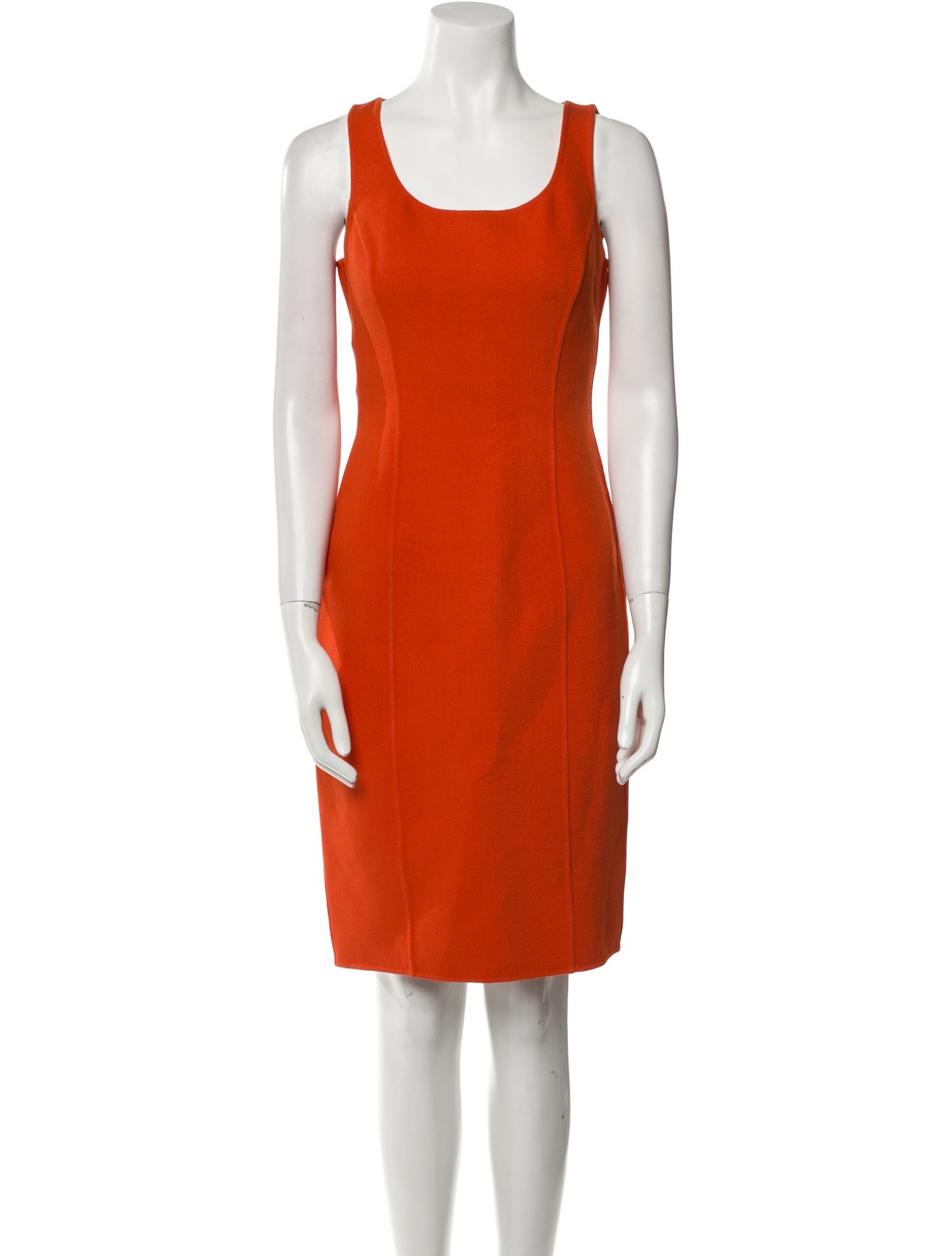 Michael Kors Collection Virgin Wool Sleeveless Dress