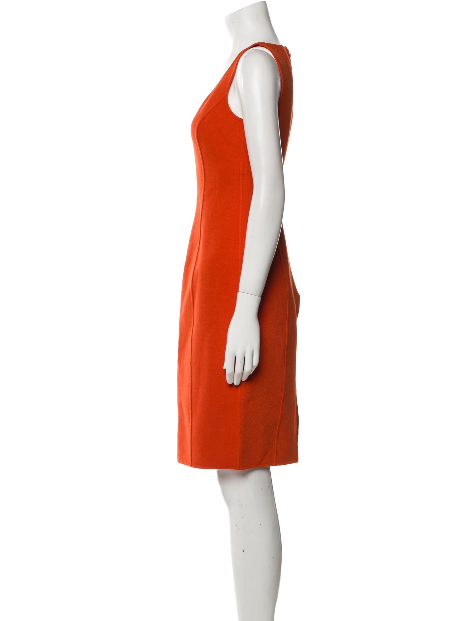 Michael Kors Collection Virgin Wool Sleeveless Dress