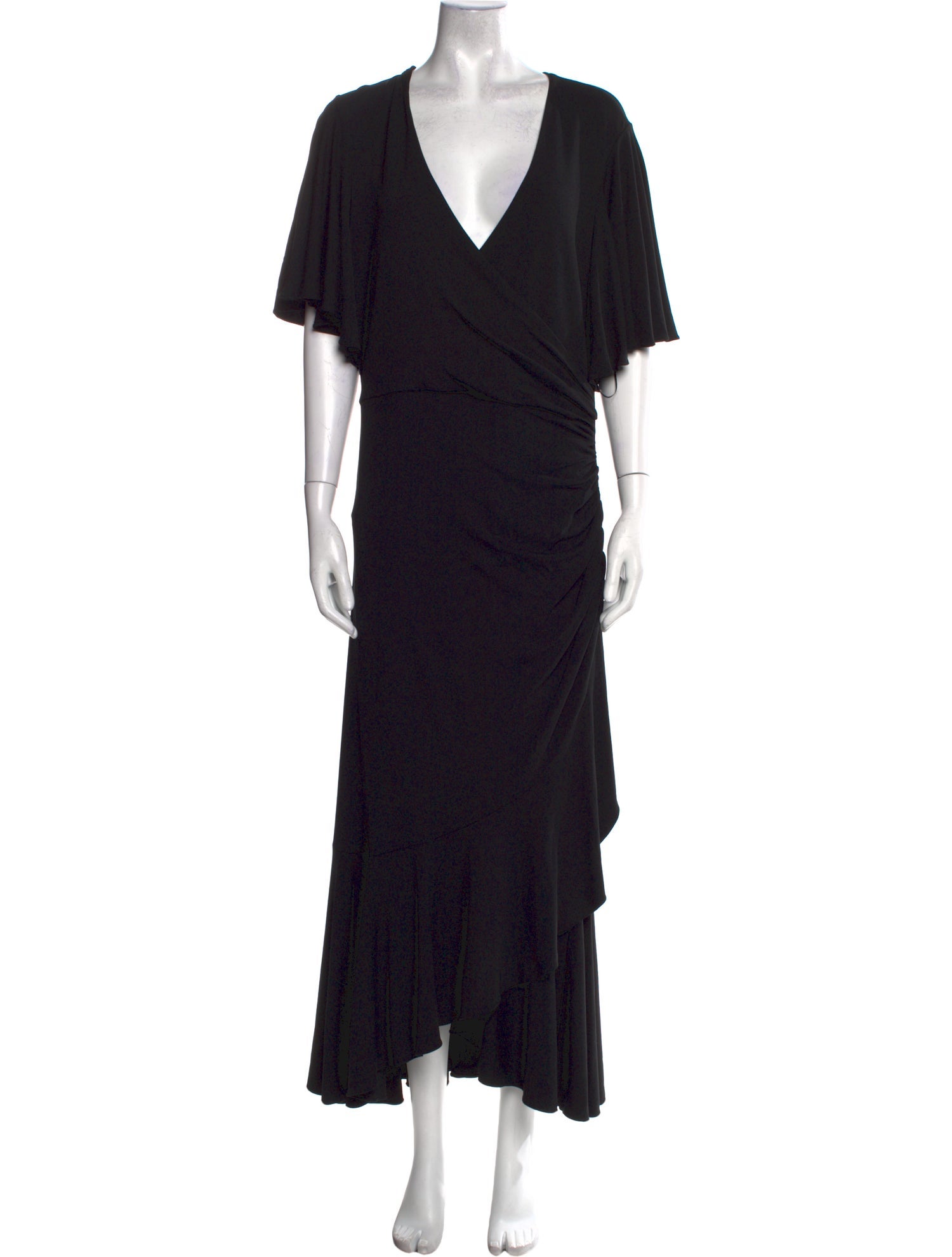 Michael Kors Collection V-Neck Long Dress
