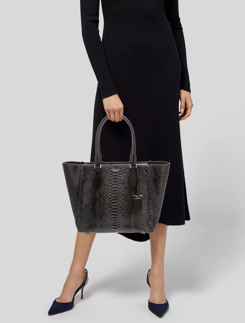 Michael Kors Collection Python Tote