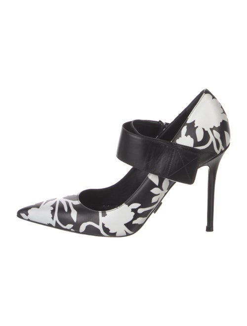 Michael Kors Collection Leather Printed Pumps