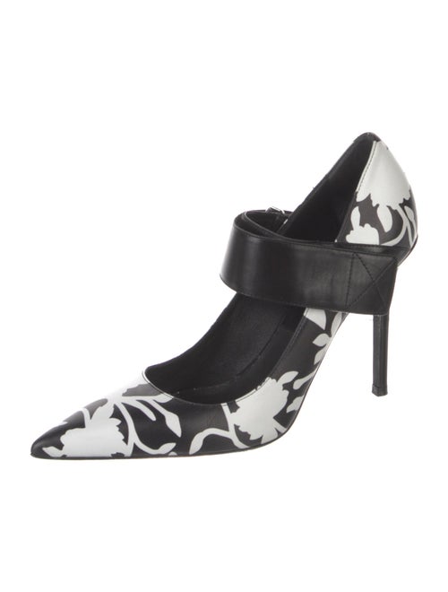Michael Kors Collection Leather Printed Pumps