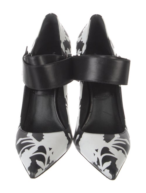 Michael Kors Collection Leather Printed Pumps