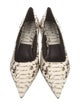 Michael Kors Collection Snakeskin Animal Print Pumps