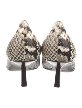 Michael Kors Collection Snakeskin Animal Print Pumps