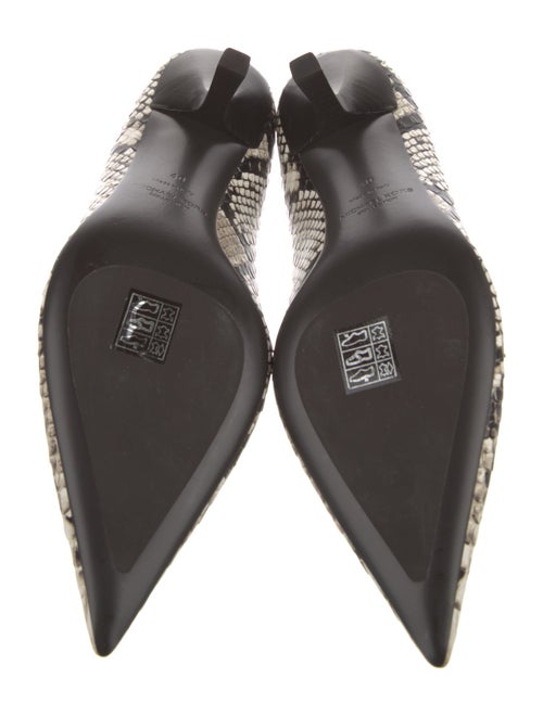 Michael Kors Collection Snakeskin Animal Print Pumps