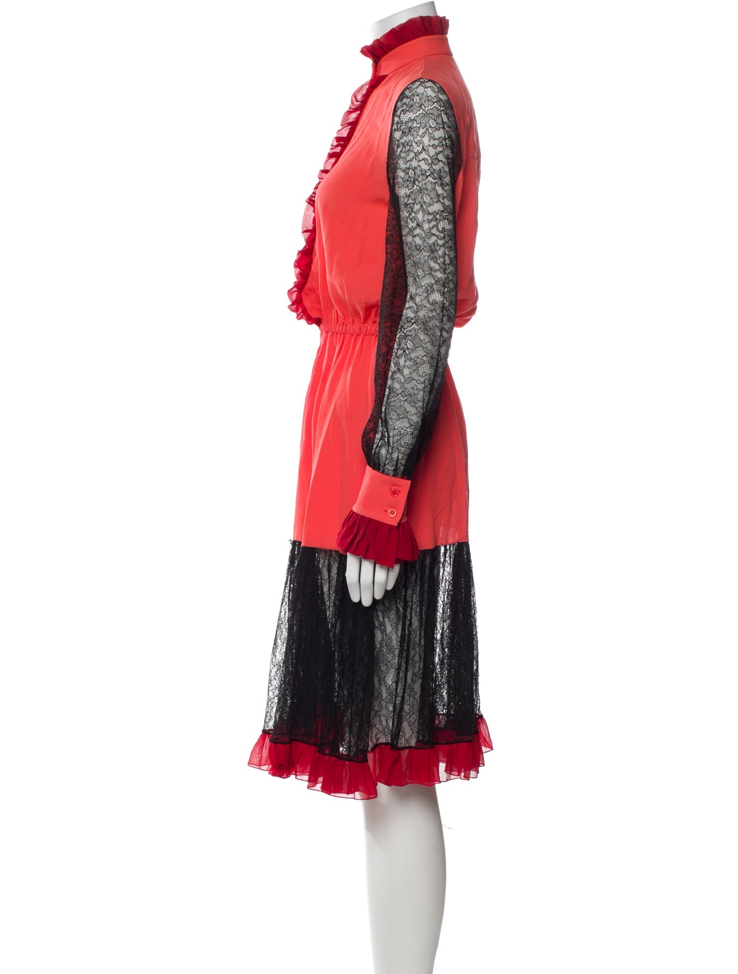 Michael Kors Collection Silk Mini Dress