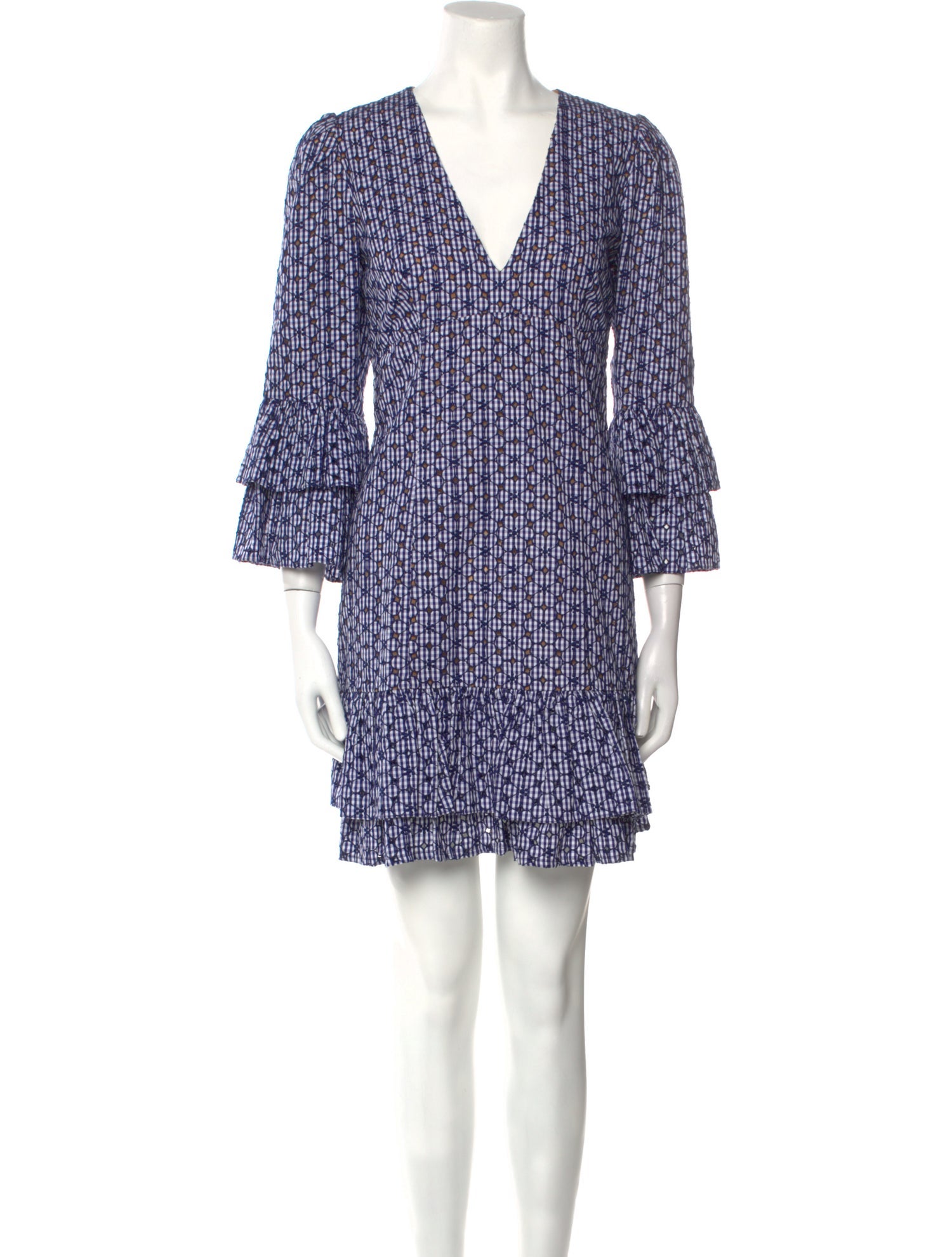 Michael Kors Collection Printed Mini Dress