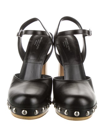 Michael Kors Collection Leather Sandals