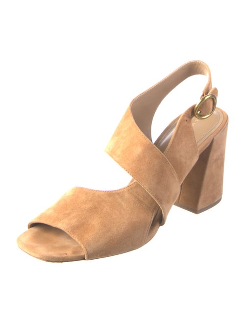 Michael Kors Collection Suede Slingback Sandals