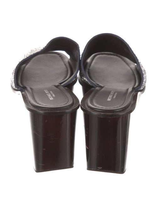 Michael Kors Collection Snakeskin Slides